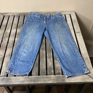 Talbots Stretch ankle crop size 6